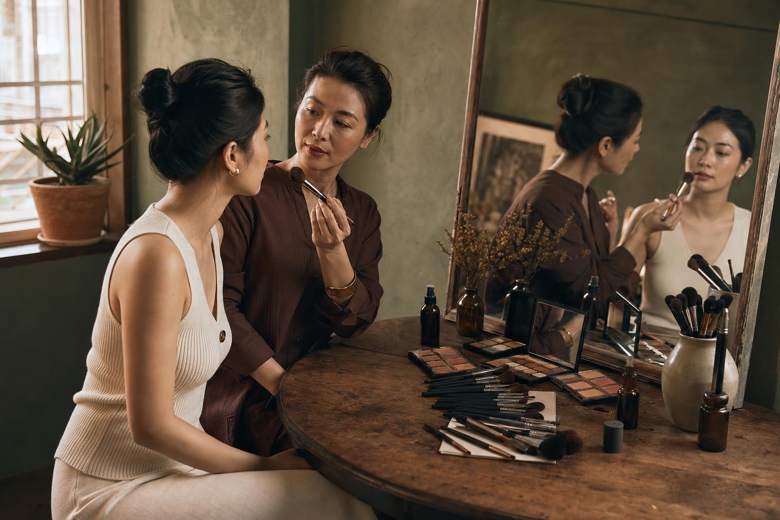 Dạy makeup 1-1